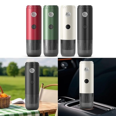 Gocoffun Scatola per caffè espresso, contenitore per caffè espresso in acciaio inox, con anello in gomma per riduzione del rumore, barra in silicone per macinare filtri a portafiltro