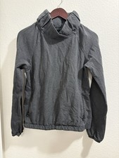 Lululemon Athletic Women's Pullover Sweatshirt Cowl Neck Size 6 Grey EUC