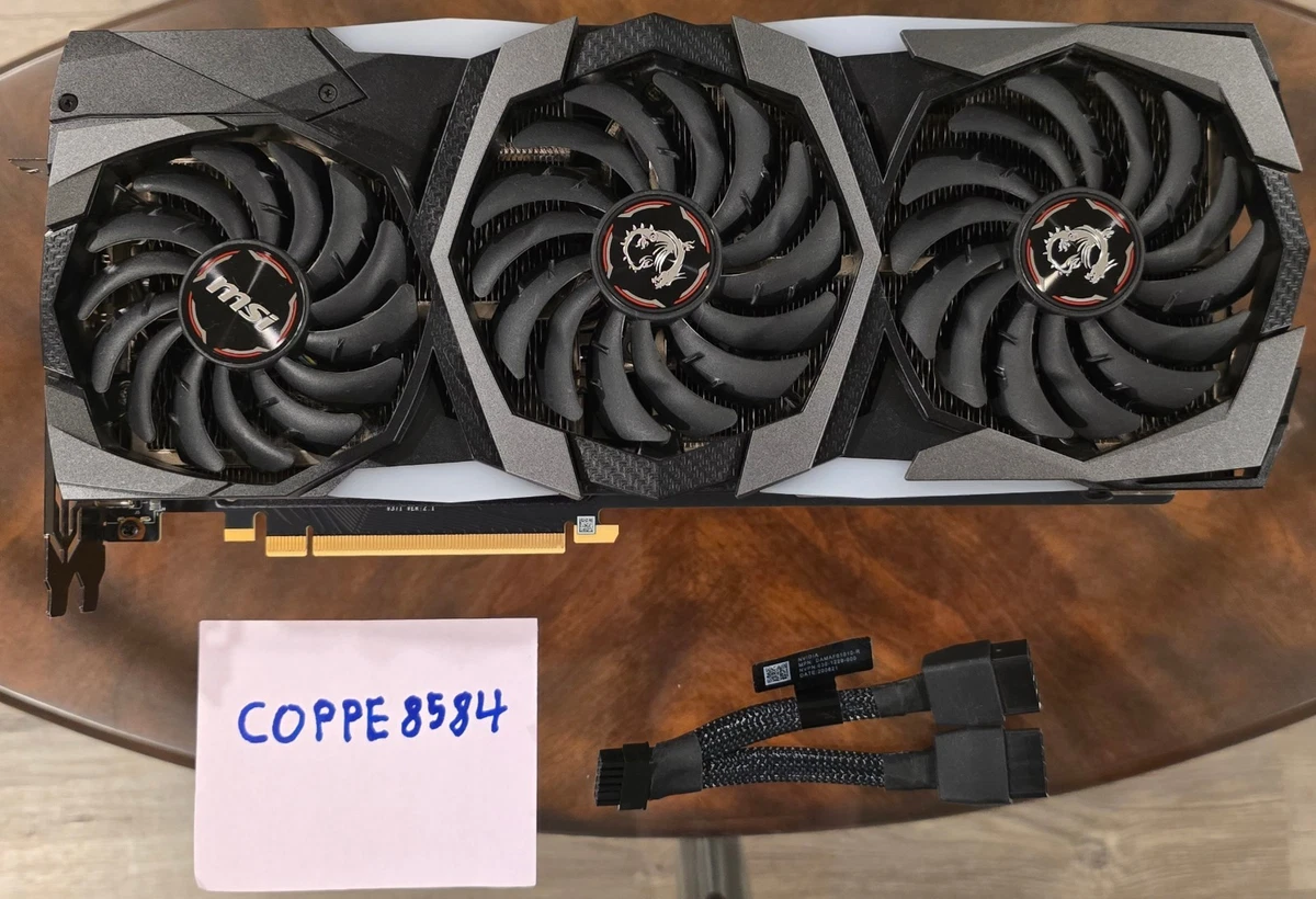 MSI GeForce RTX 2080 Ti GAMING X TRIO NVIDIA Computer Graphics