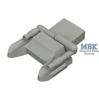 Eduard ED672339 Messerschmitt Bf-109G-2/G-4 Gun Barrels Print 1/72