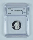 1998-S Washington Quarter Silver PR70 DCAM ICG *9064