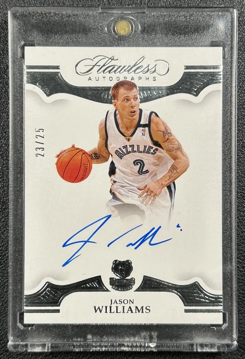 NBA JASON WILLIAMS AUTO 2021-22 Panini RECON Claim to fame 