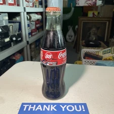 vintage ACL Soda POP Bottle: 2000 COKE / NASCAR / DALE JARRETT  - full 8 oz