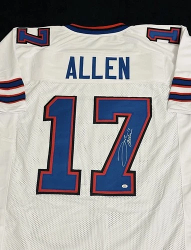 Josh Allen Signed Buffalo Bills Football Jersey with COA