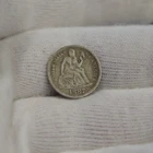 1887 US Seated Liberty Dime 10c Fine (Cleaned)