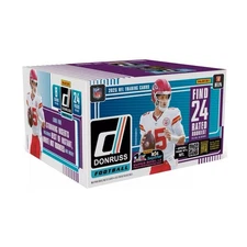 2025 Panini Donruss Football Retail Display Box Factory Sealed In Hand Fast Ship