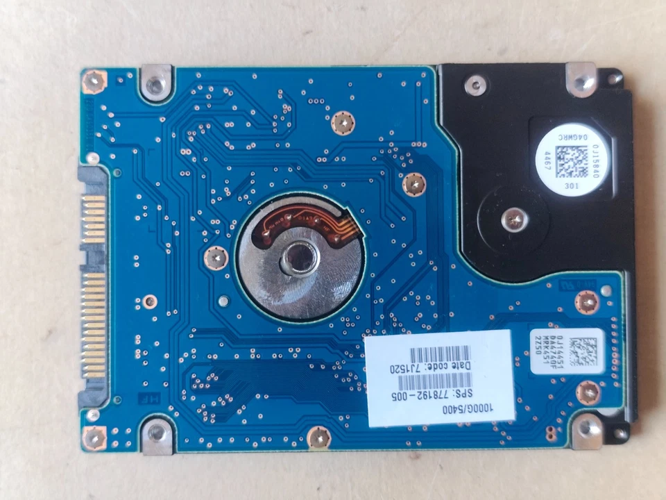 HGST HTS541010A9E680 1 TB 2,5" HDD Festplatte 5400rpm 8MB SATAIII - Bild 3 von 4