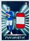 2025 Panini Black JAXSON DART Futuristic Rookie Patch JERSEY # MATCH RED #06/25