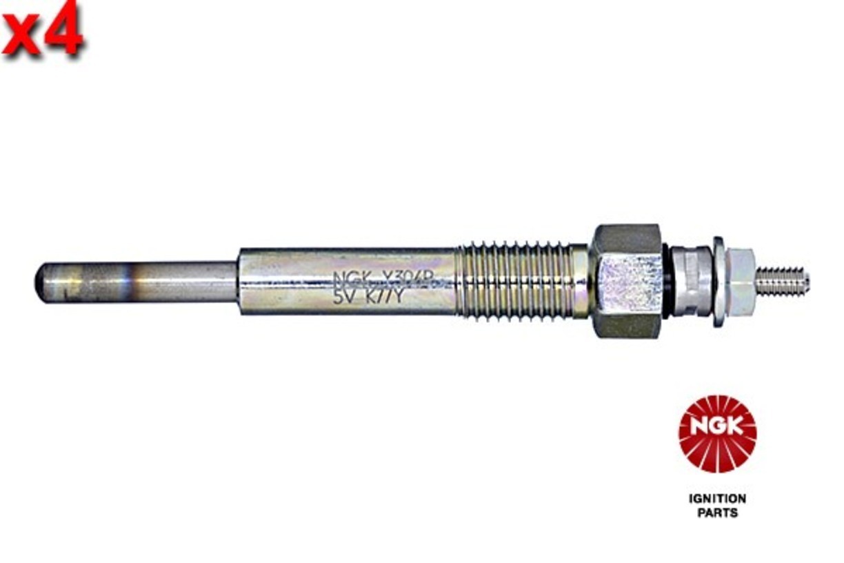 NGK 4x Glow Plug For OPEL Corsa A Cc 87-93 1214308