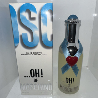 Oh de  Moschino 2.5oz Women's Eau de Toilette Spray (Batch 7333. 11/2017)
