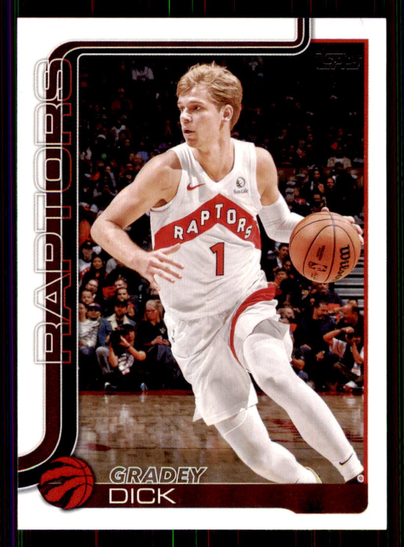 2025-26 Topps #28 Gradey Dick Toronto Raptors