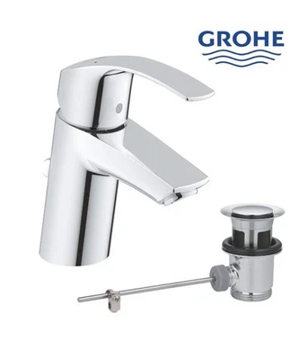 Grohe Eurosmart Waschtisch Armatur Mit Ablauf Garnitur 33265002 - Bild 1 von 2