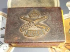 WW1 Machine Gun Corps matchbox case original 1918 stunning military trench art