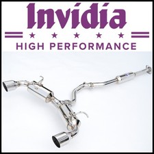 Invidia N2 Stainless Tips Cat-back Exhaust System Fits 2013-2022 Subaru Brz Invidia N2 Stainless Tips Cat-back Exhaust System Fits 2013-2022 Subaru Brz