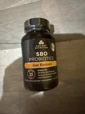 Ancient Nutrition SBO Probiotics GUT RESTORE,  60 caps 25 Billion CFU FREE SHIP