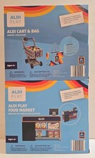 ALDI PLAY Food Market  ALDI Cart  Bag Building Bricks SET NEW SEALED