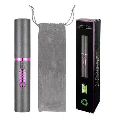 Tragbarer Kabelloser Haarglätter curle Mini USB Wiederaufladbar Wireless 2-IN-1