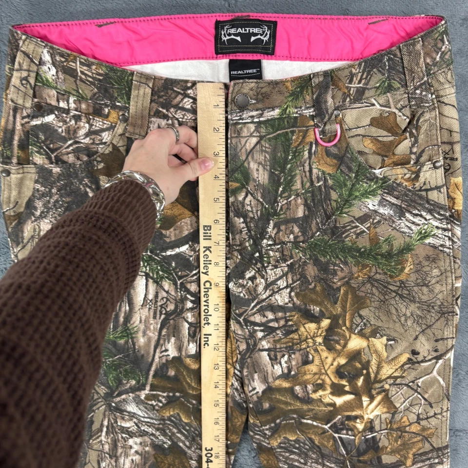 Realtree Jeans Womens Size 14 Camouflage Xtra 5 Pocket Hunting Outdoor - Image 4 of 4
