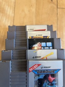 NES Spiele Konvolut + Anleitungen Mario Probotector Gradius&hellip;