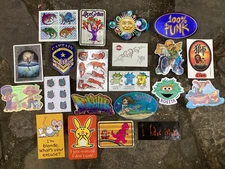 Vintage Angel Dog Animals Funny etc Prism Vending Machine Stickers Tattoo Lot