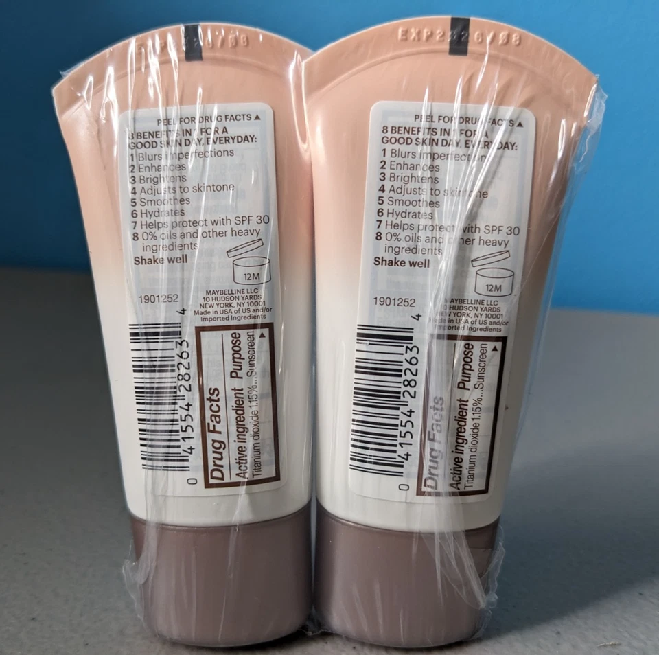 2-PACK Maybelline Dream Fresh BB Cream, 110 Light/Medium Sheer Tint, 1 oz - Image 2 of 2