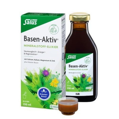BASEN AKTIV Mineralstoff-Kräuter-Elixier Salus 250 ML PZN 18354313