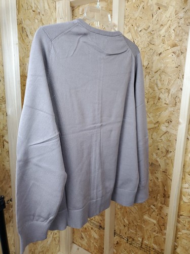 Size 1X 16w - 18w Lands' End Womens Cardigan Sweater Button Cotton Blend Brown - Picture 10 of 10