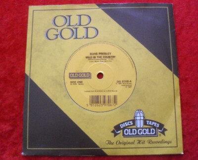 Single 7'' Elvis Presley - Wild In The Country / I Feel So Bad (Old Gold)