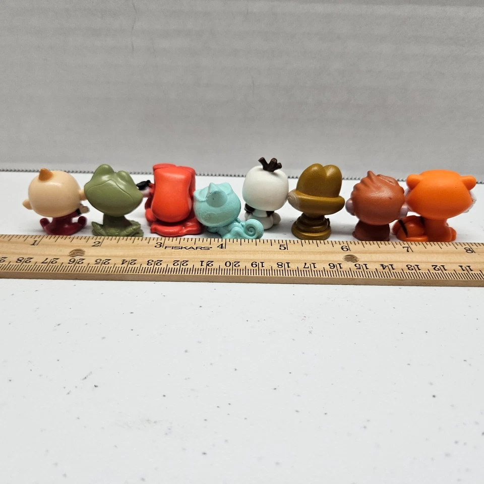 LOTE DE 8 FIGURAS DOORABLES de Disney - Increíbles Jack Olaf Hank Frog Abu Rajah Foto 2 de 4