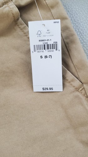 GAP BOY'S PULL-ON SHORTS SIZE S (6-7) KHAKI - Picture 6 of 7
