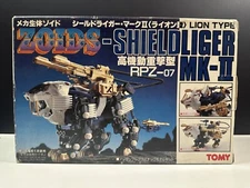 New OJR ZOIDS SHIELD LIGER MK2 - TOMY 1988