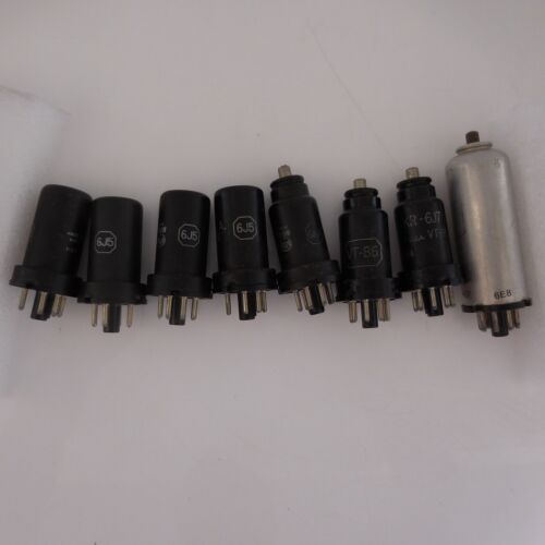 8 Lamps Tubes Radiotron Electron RCA Ken-Rad