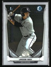 Jacob May 2014 Bowman Chrome #BCP3  Baseball Card