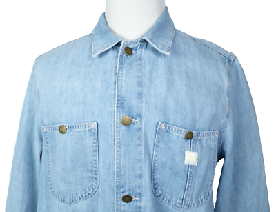 Lee x H&M Denim Chore Jacket Blue Men Size Medium | eBay