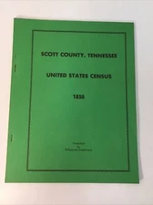 Scott County Tennessee Census 1850 Creekmore Huntsville Oneida