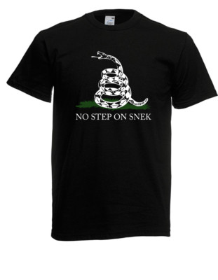 Herren T-Shirt l No Step no Snek l Größe bis 5XL
