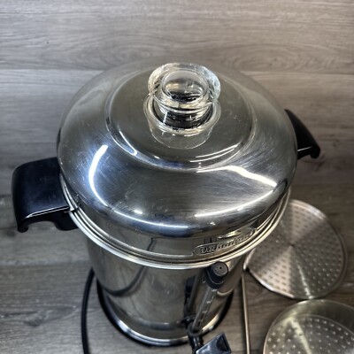 DeLonghi Ultimate Coffee Urn 20-60 Cup Capacity DCU72 Chrome 18