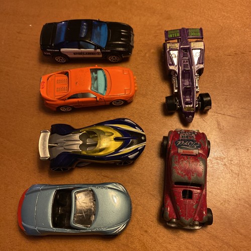 6 Vintage Hot Wheels Good Condition 