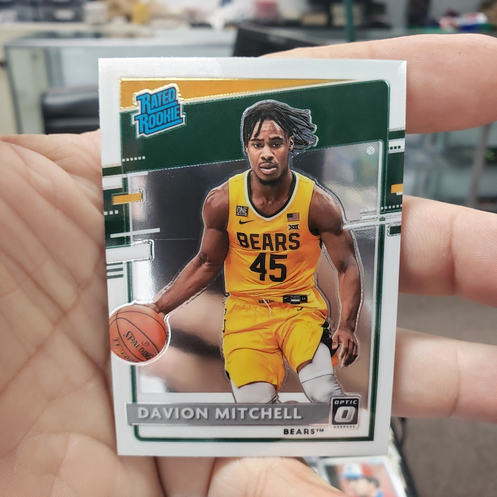 2021-22 Chronicles Optic Draft Picks Davion Mitchell Rc # 210