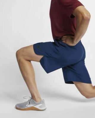 Nike Flex Training Shorts Herren 20.3cm Gewebter Stoff Fitness Dri - Fit