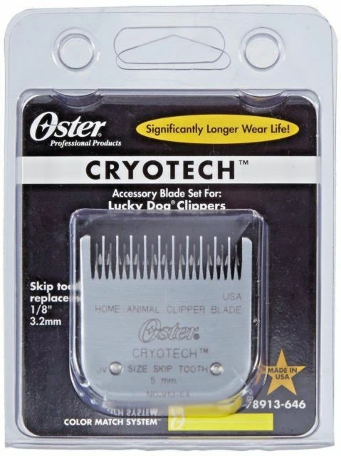 Oster LUCKY DOG CLIPPERS Skip Tooth Clipper Blade 78913-646