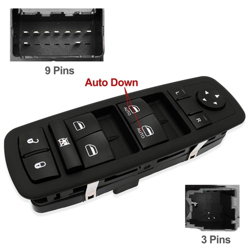 For 0712 Dodge Nitro 3.7L 4.0L Master Power Window Switch Front Left
