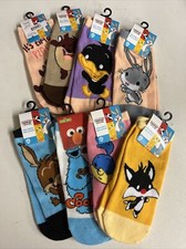 8 pair of kids looney tunes socks