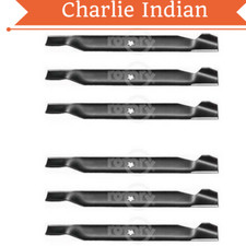 6 Pack Blade Set 42" Fits Craftsman AYP 138971 532 127843 13 84-98 (6125)