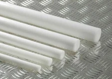 Delrin Acetal Plastic Rod Bar You Pick The Length & Diameter White Color
