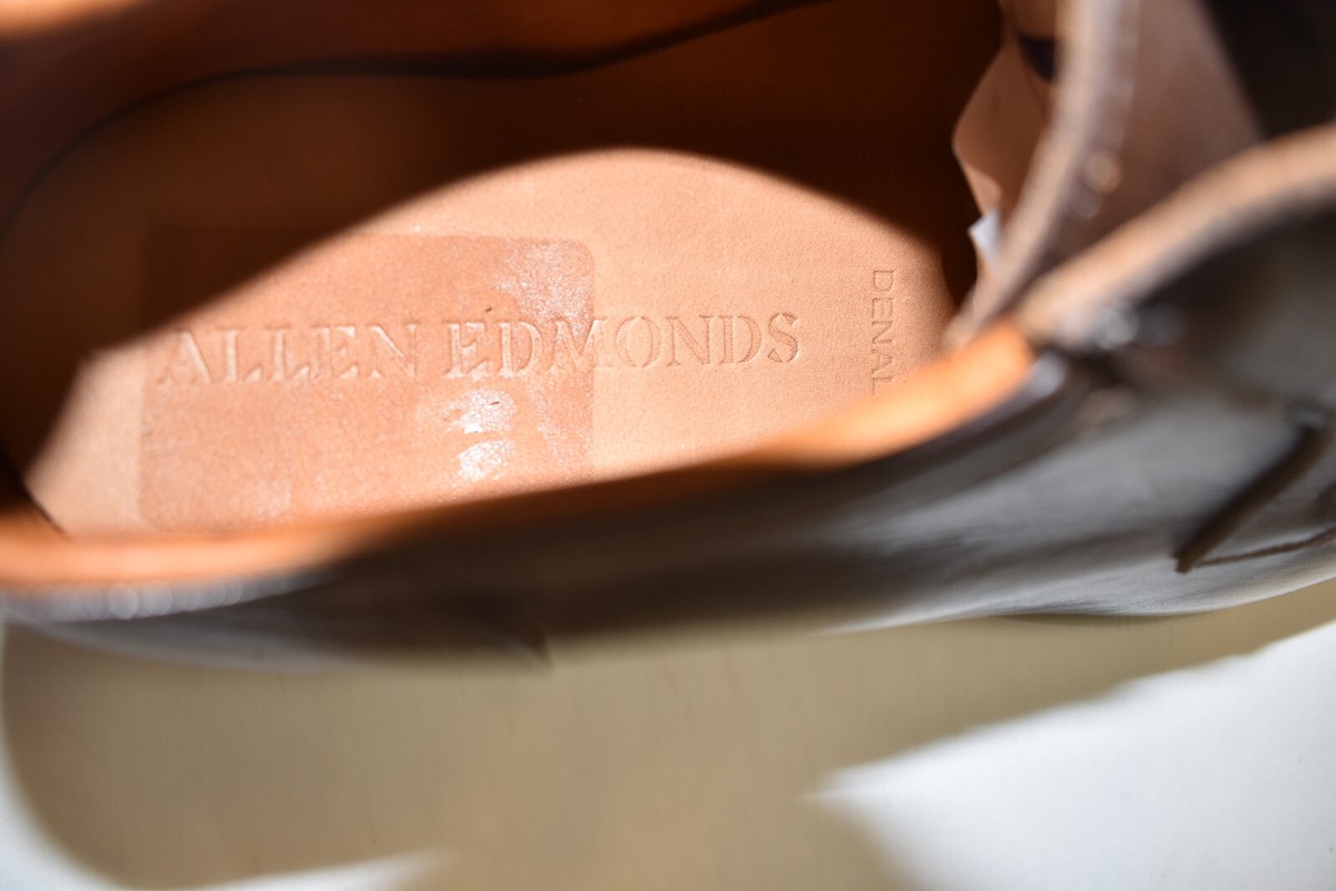 New! Allen Edmonds Denali Derby Brown Size 9 3E 5784 DD299 Denali Split-toe Derby | Men main image 4