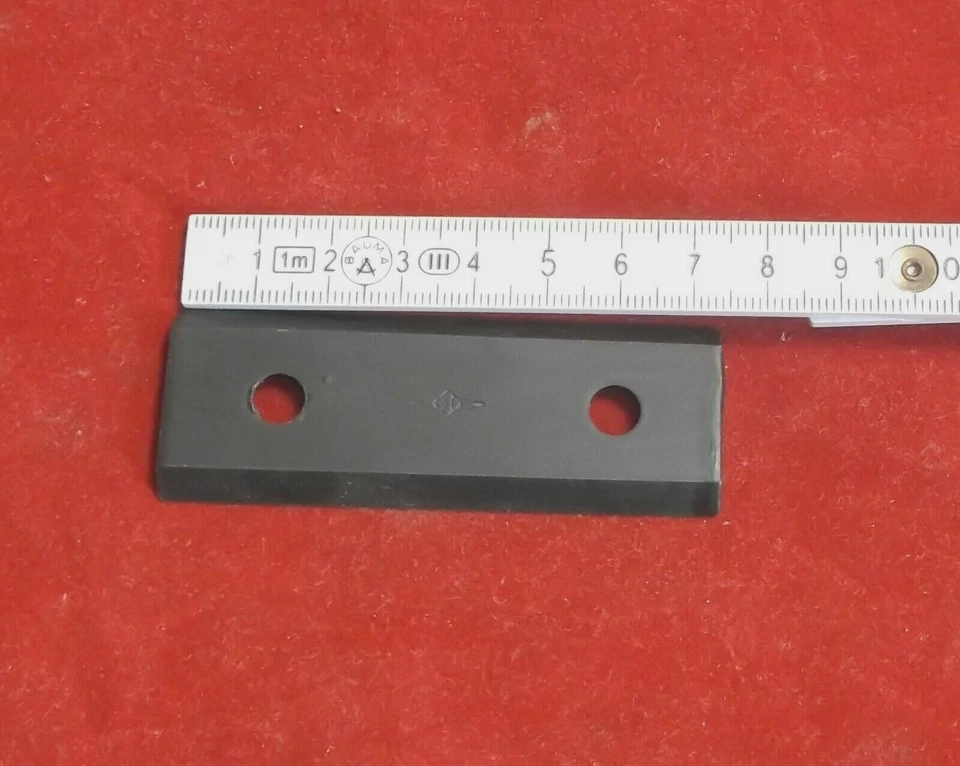 2 x Hauptmesser Lescha Häckslermesser f. ZAK 1500 2002 - Bild 2 von 3