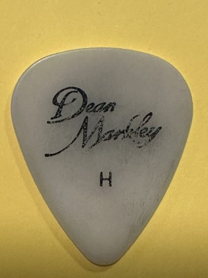 Dean Markley ''H'' Tour Guitar Pick Plectrum Black on White