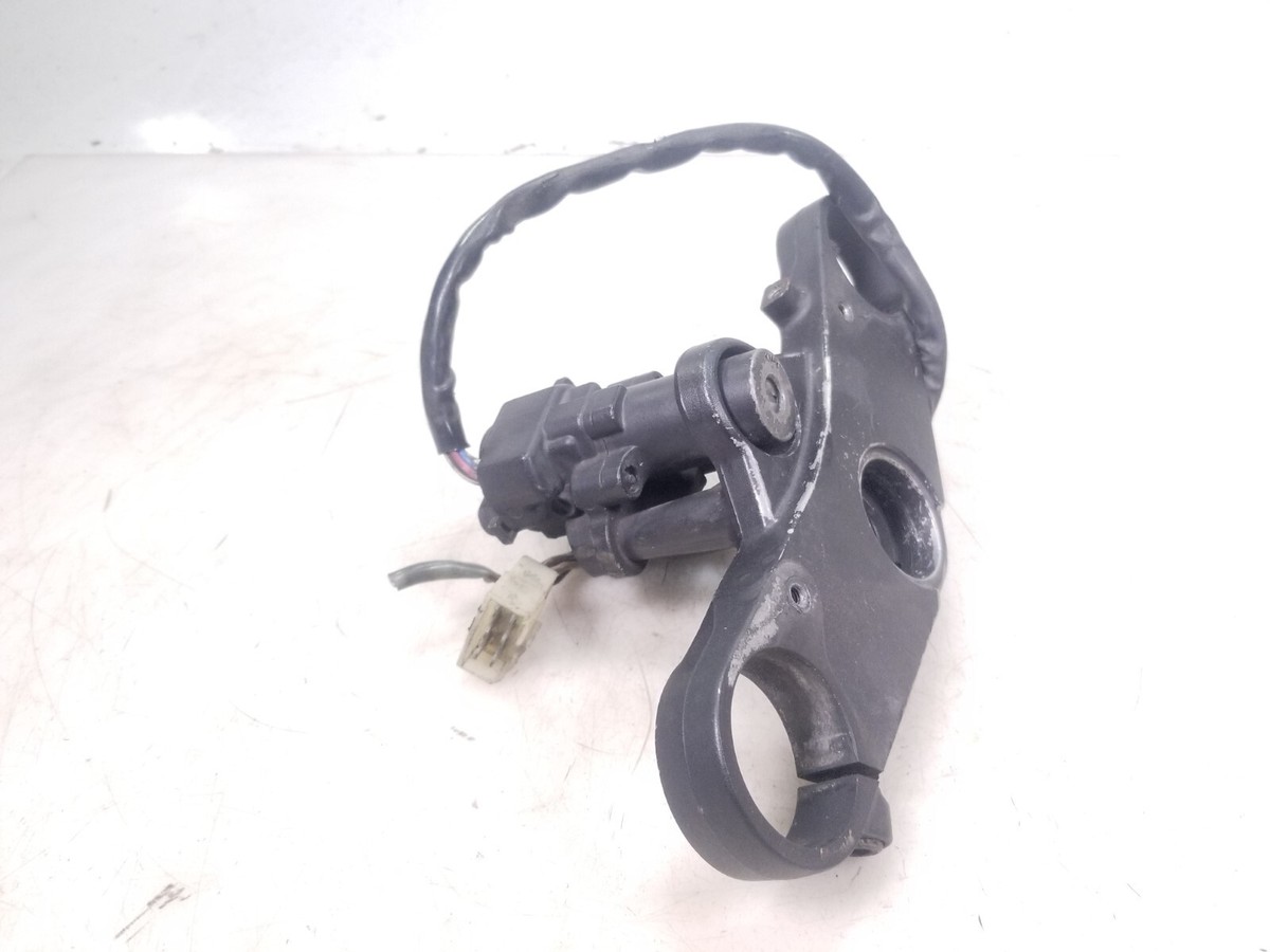 1999 99 Kawasaki ZX-9 ZX900 R Top Upper Triple Tree Clamp Ignition