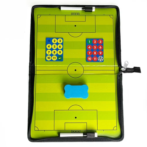 Portable Magnetic Soccer Football Tactical Board Coaches Strategy Guidance Aids - Picture 3 of 8